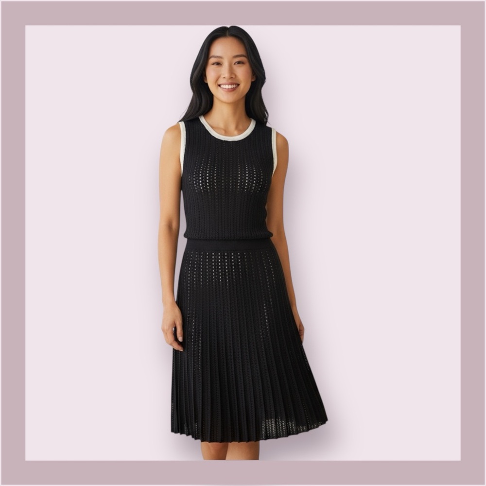 NWT Leo & Ugo Sleeveless Ribbed Dress